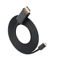 Miniatyrbilde 2 av 5: INF USB-C til Displayport (DP) adapterkabel 1.8 m Svart