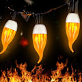 Pikkukuva 3 / 5: E14 LED-lamppu, 3 Watin LED-liekkilamppu 3 valaistustilalla, 1800k vintage-koristelamput - 4 kpl -XF3-