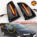 Miniatyrbillede 2 af 6: LED Dynamisk Blinklys Volvo S40 2004-07 V50 2004-08 C70 2006-09 Black Svart