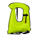 Miniatyrbillede 1 af 4: Børne Bærbar Oppustelig Flydevest Snorkelvest green