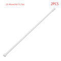 Miniatyrbilde 1 av 8: 2 stk. Vindusgardinstang Teleskopisk gardinskinne Nettstang 25-40cm-XF4-