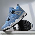 Miniatyrbillede 2 af 5: Herre Air 4 Retro Klassiske Skatesko Fitness Basket Casual Arbejde Løb Gåsko Zapatos A4blue_SSDLV 1 A4blue 1 A4blue 12 UK