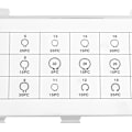 Miniatyrbilde 4 av 5: 300 stk E-klips Snap Ring Shop Sortiment Svart Circlip Kit Ekstern holdering Sortiment 2mm Til 32mm