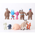 Pikkukuva 2 / 4: 10 kpl Masha ja karhu -hahmoja (3-7 cm)