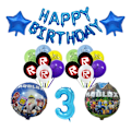 Miniatyrbillede 1 af 5: Børnefødselsdagsgaveposer Roblox Tema Festartikler Papirtallerkener Kop Tallerkener Serviet Baby Shower Engangsservicesæt 80 stk.-XF1- 42pcs-3