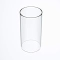Pikkukuva 1 / 4: Suuri lasilyhty myrskylyhdylle, avoin molemmista päistä, 10 cm leveä x 30 cm korkea Kirkas-XF2- Clear 4'' wide x 12'' tall