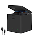 Pikkukuva 2 / 5: TELESIN Akku 1750 mAh GoPro Hero 10 3 Ways LED Light Batille charging box