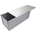 Miniatyrbild 1 av 5: Pullman brödform med lock, 1,65 lb degkapacitet, Non-stick rektangulär platt toastlåda - Silver (750G)
