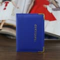 Case for bus card & train card - in stock-FF- BLUE