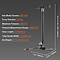 Miniatyrbild 3 av 4: Handpump-VEVOR-PCP 4-stegs PCP luftgevärspump 4500 PSI högtryck 30 MPa - för tryckluftspistoler-XM4-