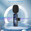 Miniatyrbild 5 av 5: Improve your recordings with our professional wireless Lavalier microphone 2-pack - Crystal clear, noise-reducing - USB-C compatible-XF3-