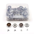 Miniatyrbilde 1 av 4: INF 50 stk jeansknapper
