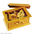 Miniatyrbillede 2 af 5: Yu-Gi-Oh! Bandai Ultimagear Millennium Puzzle Opbevaringsboks Guld Sarkofag