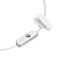 Miniatyrbilde 5 av 5: 2 stk 2-pin dobbelt ørepropp øretelefon mikrofon Ptt for Etc Radio Walkie Talkie headset ørepropp