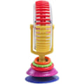 Miniatyrbilde 3 av 5: Babypariserhjul - Babyroterende Rattle med sugekopp Tidlig utvikling Rattle leketøy pariserhjul form Høystol Håndholdt leketøy