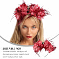 Miniatyrbillede 5 af 6: Halloween Pandebånd Blomsterkranie Dag for de Døde