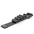 Miniatyrbild 6 av 6: SKALO Milanese Loop för Fitbit Charge 3/4 - Flera färger black 44