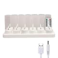 Flameless Candle with Remote Control, Timer, and Charging Base, 12 Pcs USB Rechargeable LED Tea Lights