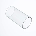 Pikkukuva 2 / 4: Suuri lasilyhty myrskylyhdylle, avoin molemmista päistä, 7,6 cm leveä x 25,4 cm korkea Clear-XF2- Clear 3'' wide x 10'' tall