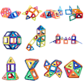 Miniatyrbilde 1 av 5: 3D magnetiske fliser - 40 deler magnetiske fliser - Bygg med magneter flerfarget - Perfekt multicolor