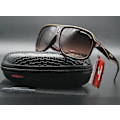 Miniatyrbilde 1 av 5: Carrera Ruthenium Pilot Solbriller for Menn med Gradientlinser + Etui-XF7- Brown