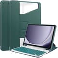 Samsung Galaxy Tab A9+ / A11+ 360° Rotation Cover with Keyboard-FF- Mörkgrön