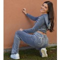 Miniatyrbillede 2 af 4: Sammet Juicy Couture Couture Sæt til Kvinder Sort Black L