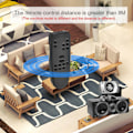 Miniatyrbild 8 av 8: Ersättningsfjärrkontroll för datorhögtalare till Logitech Z-5500 Z-680 Z-5400 Z-5450 0.1