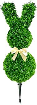 Rabbit Topiary 50-70 cm - Artificial Easter Decoration for Garden, Porch and Patio-FF- A-50cm-luminous