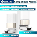 Miniatyrbillede 3 af 6: INF Tilbehør til Dreame X40 Ultra/L40 Ultra Robotstøvsuger - XF6-