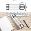Miniatyrbilde 3 av 3: Hydrogen Generator Vattenflaska, Real Molecular Hydrogen Rich Water Generator Ionizer Maker Machine Flaska med Spe Chamber Technology Hydrogen Water