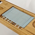 Miniatyrbilde 2 av 7: SoBuy Badekarhylle Massiv bambus Lengdejusterbar FRG207-N-XF2- 3000