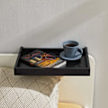 Miniatyrbild 6 av 6: SoBuy Sängbord Nattduksbord design Nattygsbord NKD01-SCH Black