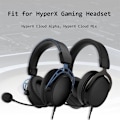 Miniatyrbild 9 av 11: Flätad förlängningskabel för HyperX Cloud Headset-kabel med mute- och volymkontroll A A