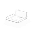 Small Acrylic Wall Mount, Self-Adhesive Wall Mount, Small Transparent Shelf Without Drilling, Shelf with Adhesive Pad for Camera-FF-