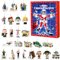 Miniatyrbillede 1 af 5: National Lampoon's Juleferie Adventskalender 2024, 24 dages julekalender, indeholder 24 gaver