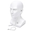 Miniatyrbilde 3 av 5: 2 stk 2-pin dobbelt ørepropp øretelefon mikrofon Ptt for Etc Radio Walkie Talkie headset ørepropp