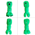 Pikkukuva 3 / 5: 2 kpl Creeper ja Enderman - Pehmolelut