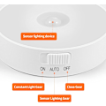 Miniatyrbild 2 av 4: Set of 3 LED Motion Sensor Lights, Automatic Wall Night Light, Warm White-XF4-