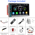 Miniatyrbillede 4 af 5: 7\" Trådløs Bilradio Dobbelt 2DIN Apple CarPlay Stereo Touchskærm Bluetooth FM-XF2-