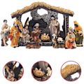 Pikkukuva 5 / 5: Jouluseimi hahmoilla, The Real Life Nativity, Jouluseimi kotitoimistoille, puutarhoille, sisä- ja ulkokoristeluun, Jeesuksen syntymäseimi