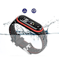 Miniatyrbillede 5 af 5: Silikonrem til Xiaomi Mi Band 6 7 5 3 4 Tilbehør Sportsarmbåndsbytning Bælte Correa Armbånd Mi Band 7 6 Nfc-rem, voksen, unisex