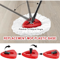 Pikkukuva 5 / 5: Punainen Spin Mop -Vaihtopohja Viledan Mopille, Triangel Spin