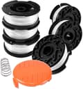 Trimmerlina spole för Black and Decker Trimmers, 6 Trimmer Line-FF-