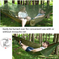 Miniatyrbild 2 av 5: Hammock with Mosquito Net Green