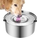 3-liter Large Stainless Steel Slow Drinking Bowl - No Drip, No Spill-FF-