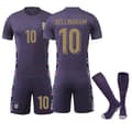 UEFA Euro 2024 Englands Udebanefodboldtrøje Nr. 10 Bellingham-FF- 26