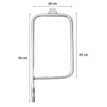 Miniatyrbilde 4 av 5: Weber 65032 Brennkammer for Q300 Q320 Q3200 American Gassgrill 304 rustfritt stål-XF1-