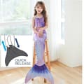 Flickor Sjøjungfru Badedrakt Sett i ett stykke Pakke A (4 stk) M (5-7 år-FF- M (5-7 år) pack A (4 st)