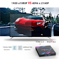 Miniatyrbilde 5 av 7: Android 10.0 H96 Max TV-boks 4GB RAM 32GB ROM, Penta-Core Mali-450, RK3318 Quad-Core 64bit Cortex-A53, H.265 Dekoding 2,4GHz/5GHz WiFi Smart TV-boks EU EU 2GB 16GB